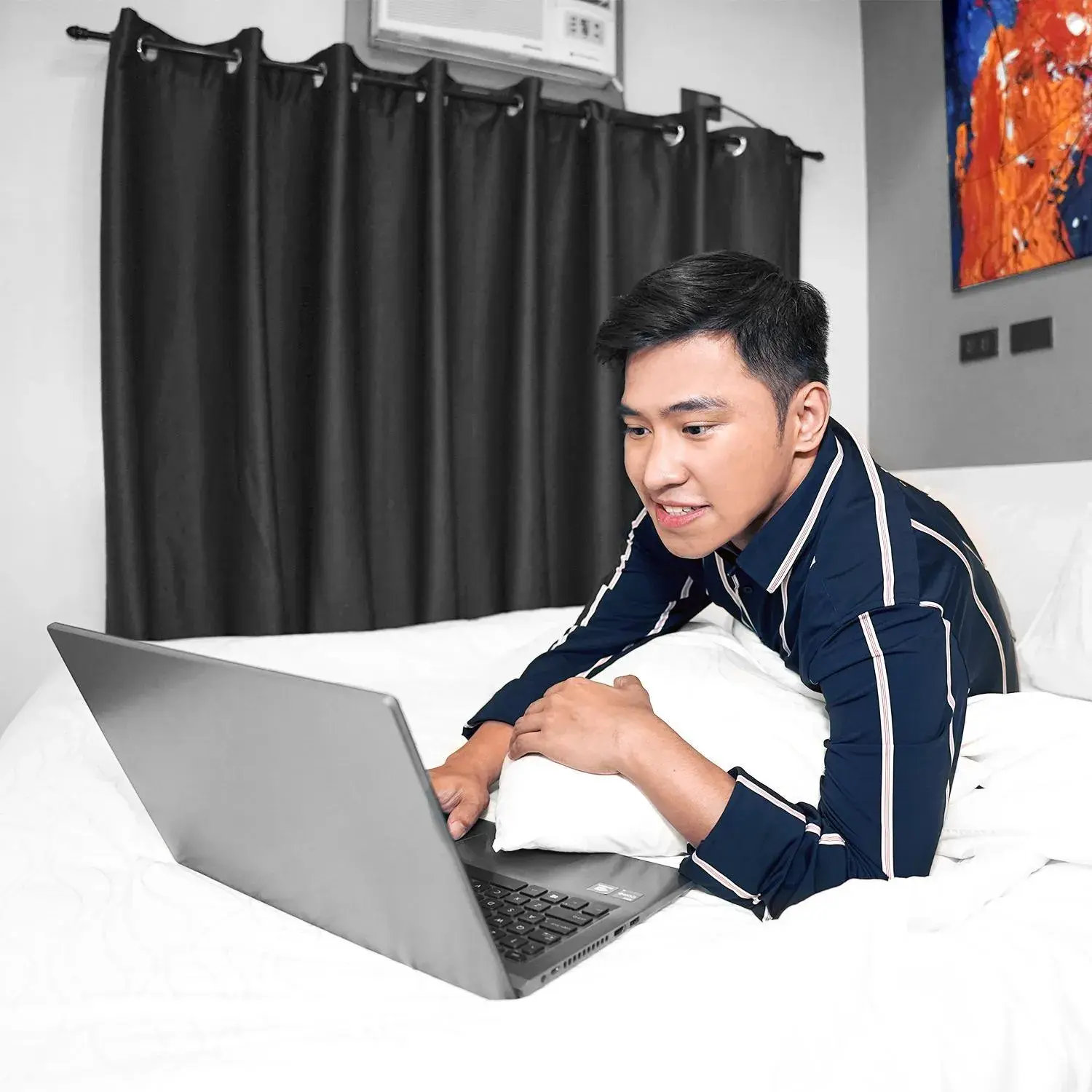 Bed in mySTAY Hotel BGC North